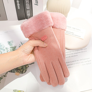 Mode femmes écran tactile gants coupe-vent hiver vêtements chauds conduite course gants de plein air - Product Image 6