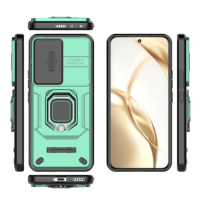 Haute qualité pour Honor 200 Lite Sliding Camshield TPU + PC coque de téléphone antichoc avec support pour Honor 200 Warrior case
