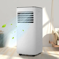 Unité de climatisation mobile portable 9000 BTU, contrôle intelligent, fonction WiFi, système de refroidissement facile à transporter, climatiseur pour espaces intérieurs