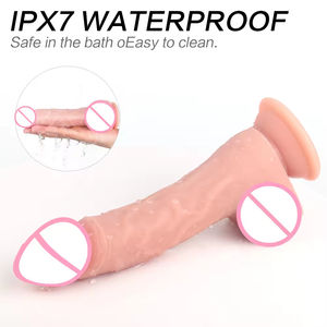 S-HANDE Consolador Sexual Grande de Silicona <span class=keywords><strong>Sexy</strong></span> para Mujer, Molde de Silicona para Consolador, Máquina para Consoladores, Mini Pistola de Masaje, Caja de Consoladores para Mujeres y Hombres - Product Image 6