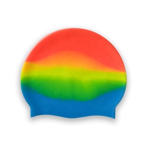 Coloré Silicone <span class=keywords><strong>bonnet</strong></span> <span class=keywords><strong>de</strong></span> <span class=keywords><strong>bain</strong></span> Femmes Imperméable À L'eau <span class=keywords><strong>de</strong></span> couleur Mixte Adulte Bonnets <span class=keywords><strong>de</strong></span> <span class=keywords><strong>Bain</strong></span> - Product Image 4