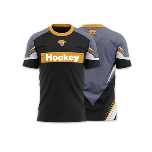 Maillot de hockey sur glace de haute qualité en polyester, impression par sublimation, broderie de logo, ensemble uniforme de hockey sur glace personnalisé - Product Image 3