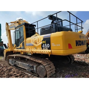 Excavadora usada Komatsu PC450-8, excavadora hidráulica de cadenas de 45 toneladas, excavadora grande, adecuada para ingeniería minera, con descuento. - Product Image 1
