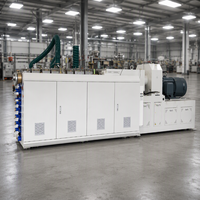 Machine de fabrication de tuyaux en PVC à double vis, contrôlée par PLC, avec conception écoénergétique