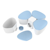 Vente en gros de récipients pour aliments en plastique sans BPA pour bébés, stockage dans le distributeur de lait en poudre pour les enfants de 0 à 12 mois, accessoires pour bébés