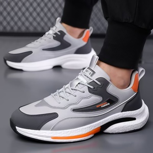 Nouvelles chaussures décontractées pour homme, design simple et abordable, respirantes, toutes occasions, semelle extérieure en PU souple, confortables. - Product Image 4