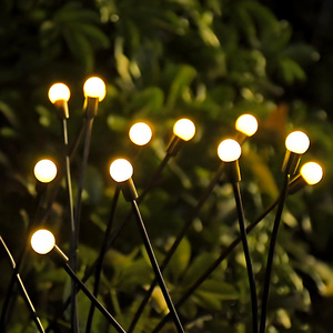 Solar Powered Firefly Garden Lights Waterproof Outdoor Lawn <b>Lamp</b> Decor - Product Image 2