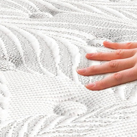 Matelas hybride à ressorts ensachés en mousse à mémoire de forme, orthopédique, rafraîchissant, soulageant la pression, taille Queen et King, respirant, emballé sous vide, mobilier de maison