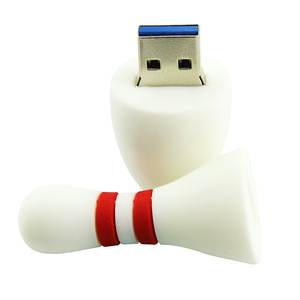 Unidad <span class=keywords><strong>Flash</strong></span> Usb Pen bolos 3d de Pvc bolsa de palo de Occidental caja personalizada estado logotipo personalizado - Product Image 4