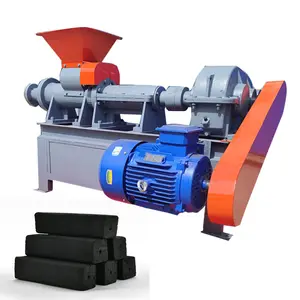 Chaff Charcoal Making Machine BBQ Charcoal Briquette Making Machine Charcoal Rods Making Machine