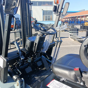 탑 서플라이어 1 1.5 2 3 톤 디젤 지게차 튼튼한 강력한 일본 엔진 거친 지형 지게차 미니 야외 사용 - Product Image 3