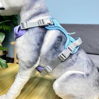 Harnais de sécurité pour animaux de compagnie en polyester respirant et durable, réfléchissant, anti-évasion, pour chiens de petite, moyenne et grande taille, pour l'entraînement