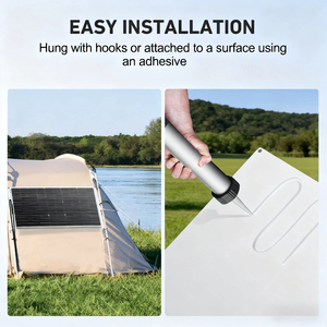 Panel Solar Monocristalino de Silicio Ultrafino y Flexible de 100W con Certificación TUV para una Eficiencia del 23%, Ligero, Impermeable, para Exteriores, RV, Barco, Camioneta - Product Image 5