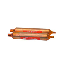 Filtre déshydrateur en cuivre 15g pour pièces de réfrigération domestique et automobile, alimentation manuelle/électrique, certifié ROHS