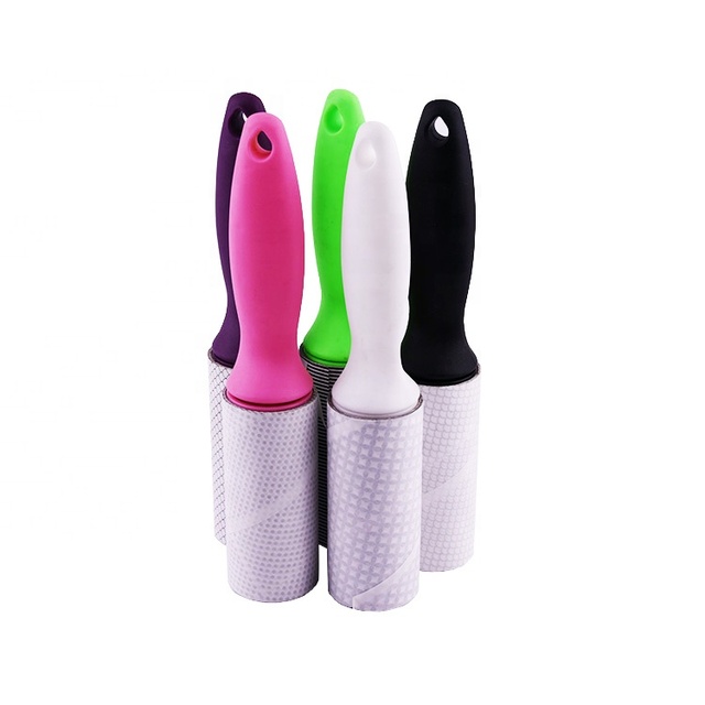 Household Manual Adhesive 10cm 30 60 100 Sheets Tear Paper Tape Cleaner Sticky Clothes Lint Roller Pet Hair Remover
