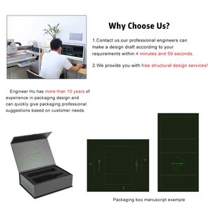 Caja de Regalo para Calcetines de Boda, de Cartón Rígido Ecológico, con Materiales Reciclados, Laminación Mate y Relieve - Product Image 5