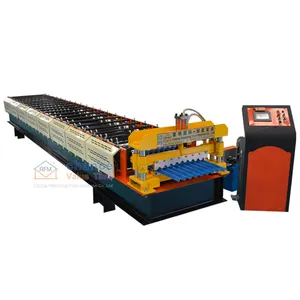 Factory direct customizable sales metal roof making machine provide installation and maintenance