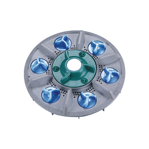 Pulsateur de machine à laver en polyester cobalt ultra-premium pour <span class=keywords><strong>lave</strong></span>-<span class=keywords><strong>linge</strong></span> <span class=keywords><strong>Siemens</strong></span> à chargement par le haut avec nouvelle forme de lame Eco à 6 pales - Product Image 3