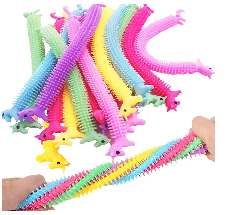 Anti Anxiety Fidgeting Relaxing Sensory Stress Relief Fidget Therapy Unicorn Stretchy String Toys for Kids and Adults