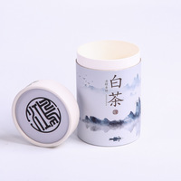 Emballage personnalisé en tube de papier recyclable et tendance pour parfums et cosmétiques, impression quadricolore, pelliculage mat, boîte à thé OEM