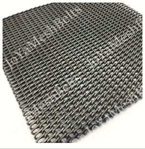 Cinta transportadora de malla de banda para hornear laminada en metal a precio de fábrica, cinta de malla de alambre para hornear galletas y hornos de túnel de galletas. - Product Image 1