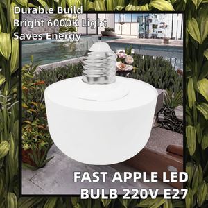 Ampoule LED E27 220V rapide pour jardin, alimentation Apple - Product Image 2
