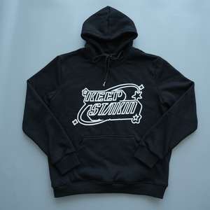 Sudadera con capucha de punto 100% algodón con estampado digital para hombre, cuello redondo, oversize, colorida, manga corta, antiencogimiento, estilo urbano. - Product Image 6