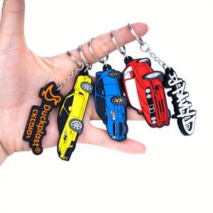 Vente de gros Bon marché Porte-clés moto en caoutchouc PVC fait main personnalisé - Product Image 1