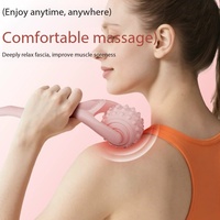 Rouleau de massage à balle pour mollets, jambes, yoga, cou, relaxation musculaire, récupération profonde des tissus, outil de fitness