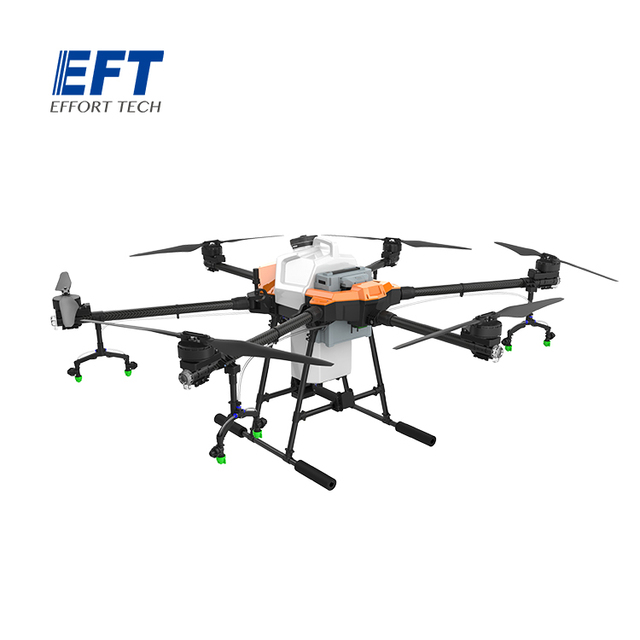 EFT New G626 Agricultural Spray Drone Frame 6 Wheelbase 5L 8L Water Pump Hobbywing X9 PLUS Power System