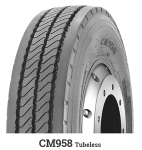 ยางรถบรรทุกจีน ขอบยึดเกาะหลายจุด สำหรับงานหนัก 12R22.5 16PR แบบไม่มียางใน - Product Image 5