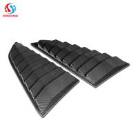 Ailerons de fenêtre arrière en ABS pour Chevrolet Corvette C7 2014-2019 Noir brillant Style GT Sport Pare-soleil