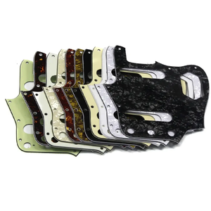 3-lagiges mintgrünes 10-Loch 65er <span class=keywords><strong>60er</strong></span> Jahre Vintage Style Gitarren-Schlagbrett JA Scratch Plate für Jaguar Gitarrenersatz - Product Image 5