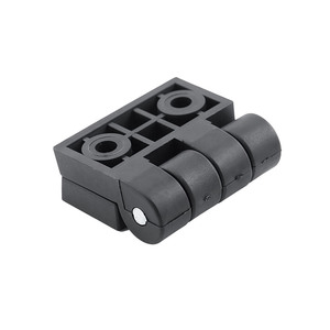 Bisagra de nailon PA negra para caja de distribución eléctrica de diseño industrial - Product Image 4