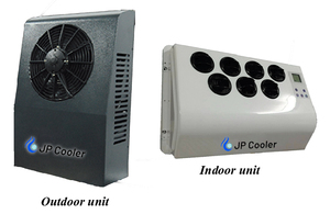 JP 12 Voltios Camión Aire Acondicionado 24V Techo Rv Camión Coche Furgoneta Estacionamiento Aire Acondicionado - Product Image 3
