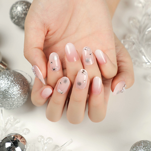 <span class=keywords><strong>Uñas</strong></span> Postizas <span class=keywords><strong>de</strong></span> Alta Calidad al por Mayor, Cuadradas Medianas, Cobertura Completa, <span class=keywords><strong>Diseño</strong></span> Navideño <span class=keywords><strong>de</strong></span> Invierno, <span class=keywords><strong>Uñas</strong></span> Artificiales Coloridas, 24 Piezas - Product Image 6