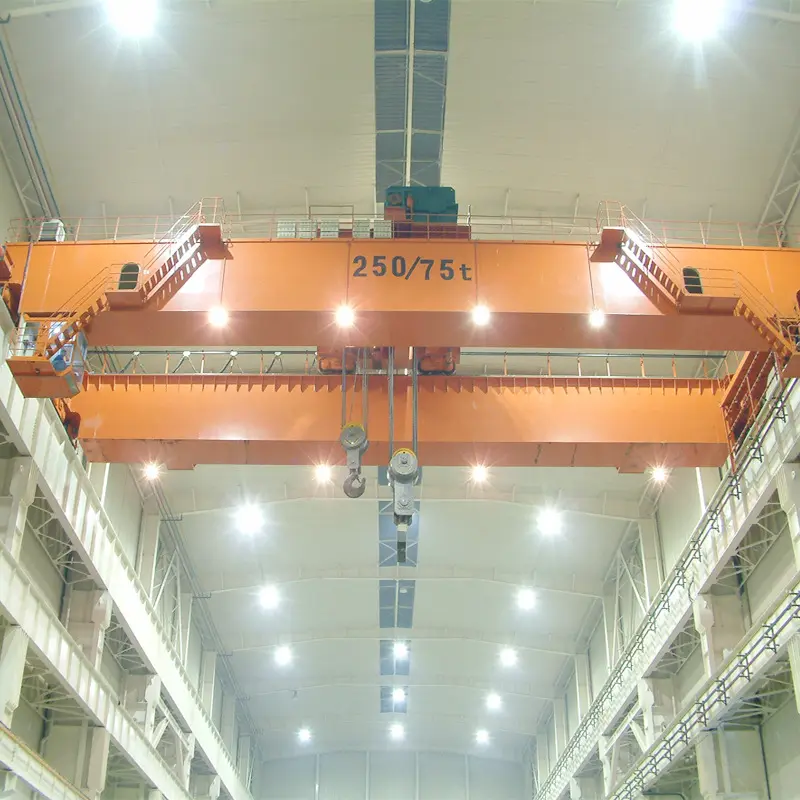 Top-Standard Werkshebebühne Verwendung QD 10 Tonnen Doppelgestell Überkopf-Kran