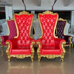 <span class=keywords><strong>Chaise</strong></span> de luxe avec sculpture en bois à prix d'usine, <span class=keywords><strong>chaise</strong></span> de luxe pour mariage, pour mariée et marié - Product Image 4
