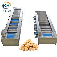 Automatische commerciële fruit-, groente- en noten sorteermachine op basis van formaat KH KHGG-05 Tomaten Mango's Bosbessen Aardappelen Sorteerder Eenvoudig te gebruiken