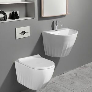 โถสุขภัณฑ์แบบแขวนผนังเซรามิกสำหรับโรงแรม - Product Image 2