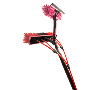 Kit di <span class=keywords><strong>Pulizia</strong></span> per Pannelli Solari Fotovoltaici OEM Ampsun Amp00892, Spazzola Regolabile in Alluminio con Asta Estensibile per <span class=keywords><strong>Pulizia</strong></span> a Secco/Umido di Tetti in Vetro - Product Image 4