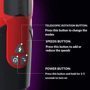 Masturbatore Automatico da Fabbrica, Coppa per Masturbazione Telescopica Rotante Vibrante, Giocattoli Sessuali Maschili Tascabili - Product Image 6