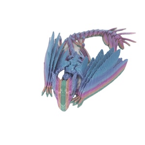 Servicios de Mecanizado 3D FDM: Dragón Impreso en 3D Personalizado, Biodegradable, con Estructura de Bisagra Flexible y Móvil para Descompresión - Product Image 1