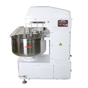 Amasadora Espiral <span class=keywords><strong>para</strong></span> Panadería con Capacidad <span class=keywords><strong>para</strong></span> 50 kg de <span class=keywords><strong>Harina</strong></span> y 130 L, Equipo de Panadería con Certificado CE - Product Image 3