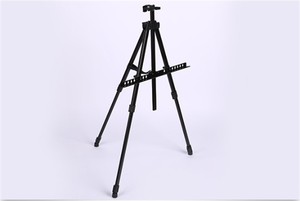 Soporte de Arte de tablero de lona para pintar caballete de exhibición de trípode de Metal 21 a 61 pulgadas caballete de hierro de altura ajustable - Product Image 5