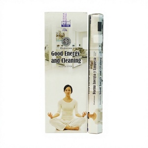 Incienso Darshan Good Energy Cleaning, Aromático, con Aroma Indio, Ecológico, de Bambú Orgánico, Hecho a Mano, para Uso en Todas las Estaciones - Product Image 3