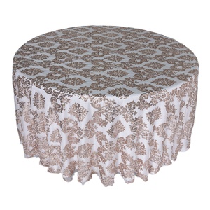 3MM <span class=keywords><strong>Rose</strong></span> <span class=keywords><strong>Gold</strong></span> <span class=keywords><strong>Sequin</strong></span> Thêu Ren Bảng Lớp Phủ Vải Cho Đám Cưới - Product Image 4