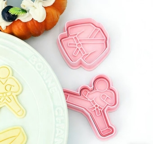 <span class=keywords><strong>Emporte</strong></span>-pièce 3D en forme de dessin animé avec motif <span class=keywords><strong>ceinture</strong></span> noire pour pâte à modeler et impression DIY - Product Image 3