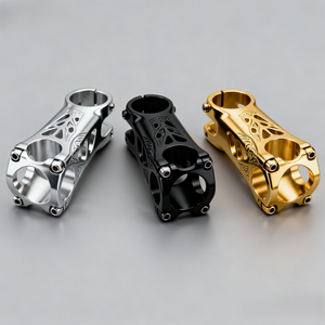 Barra de Bicicleta de Aleación de Aluminio CNC de Diseño Ligero y Alta Calidad, Piezas Personalizadas Mecanizadas con Precisión CNC, Barra Integrada para Bicicleta - Product Image 2