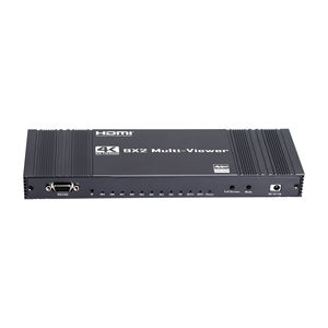 4K pour HDMI Seamless Switcher avec télécommande RS232 Multiviewer 9x2 Screen Real <span class=keywords><strong>Time</strong></span> Multi Viewer 9 in <span class=keywords><strong>2</strong></span> Out Video Splitters Convert - Product Image 3